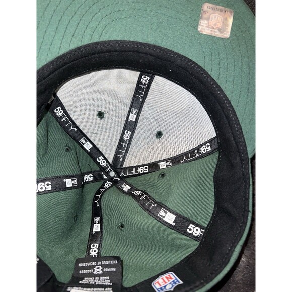 NY Jets NFL Football 59 Fifty New Era Baseball Cap Hat Embroidered 7 1/4 New - Picture 6 of 9